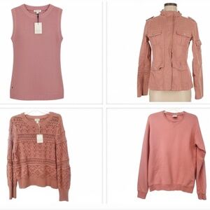 NWT FOUR PIECE Dusty Mauve colored outfit makers! M/L - Kenzie, Stylus, a.n.a.